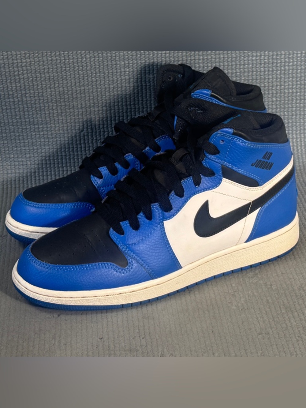 Nike Air Jordan 1 Retro High BG Soar Blue Shoes 705300-400 Sz 7Y Women’s Sz 8.5